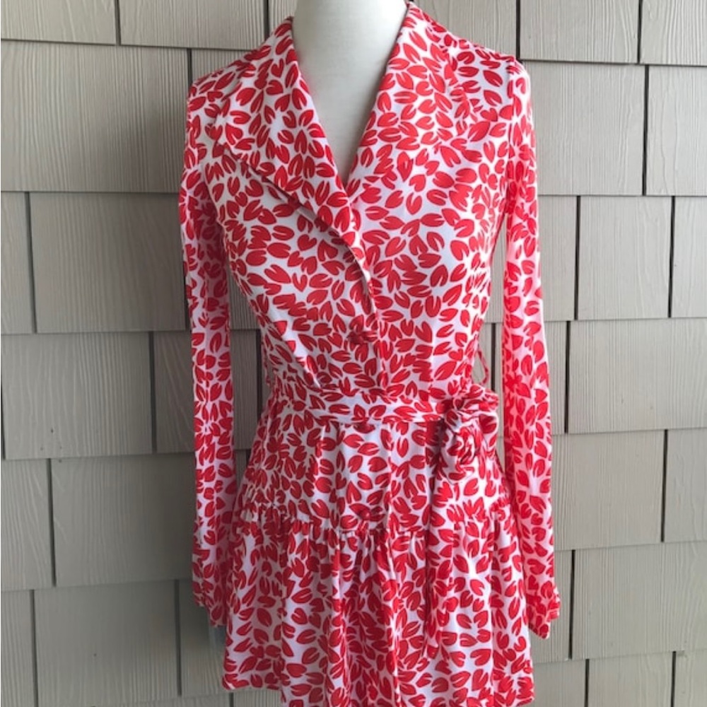 70s Preppy peplum blouse or mini dress small/medium